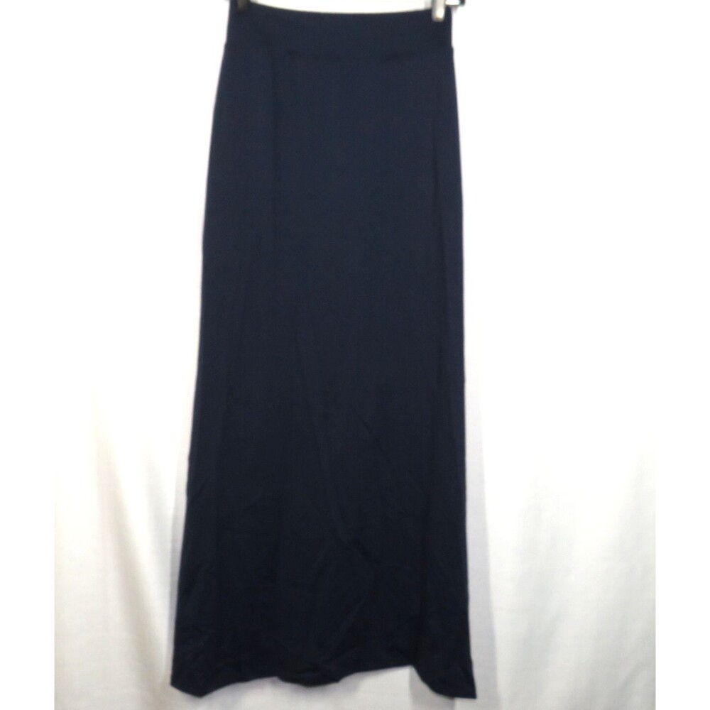Halara Navy Soft Stretchy Double Buckle Front Split Maxi Skort Skirt XL - Picture 12 of 13